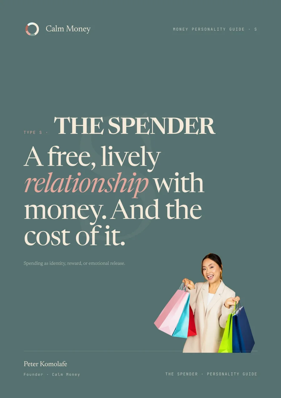 Cover of The Spender money personality guide