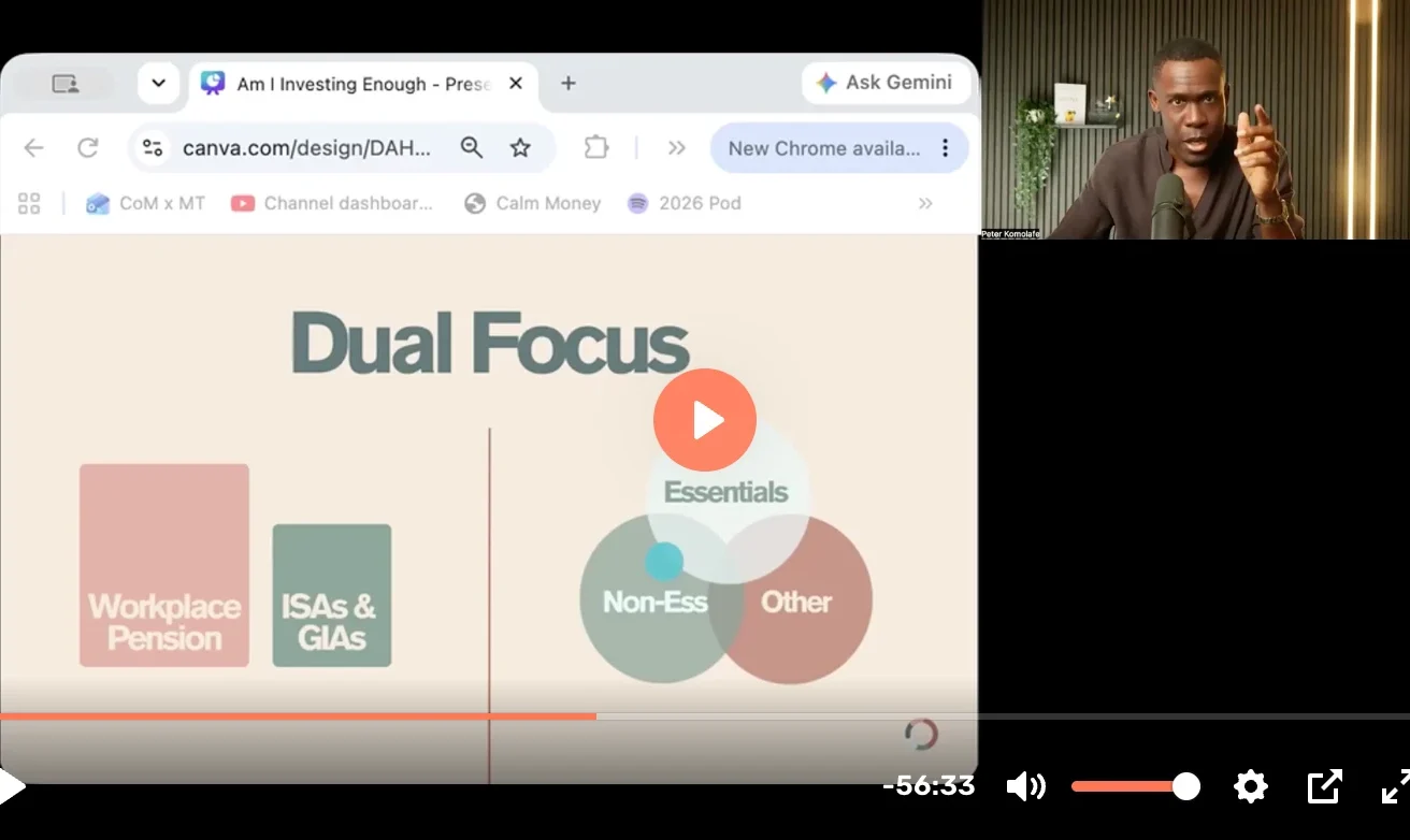 The Am I investing enough? workshop replay